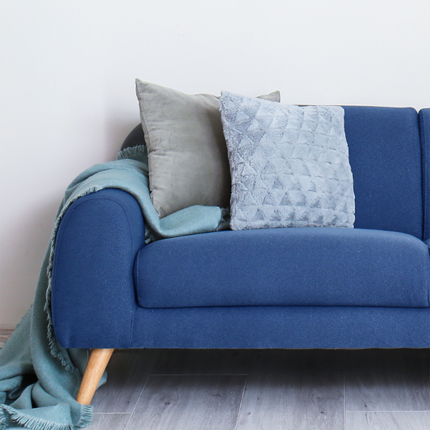Blue Furniture Upholstery for coziness, safety, and sustainability, all in one seat