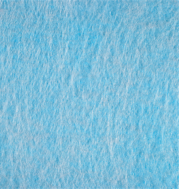 Non-woven additives for a premium silicone softener blue fabric 